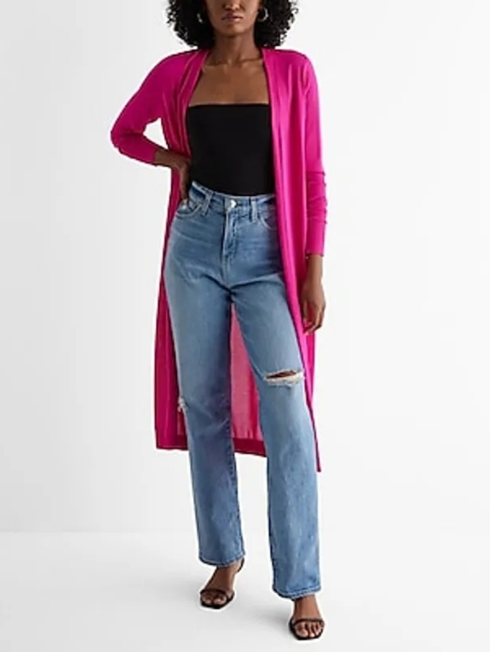 EXPRESS Long Duster Cardigan Sweater